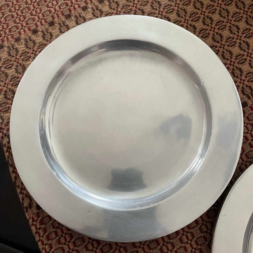 Pewter Plates by Pewterex New
